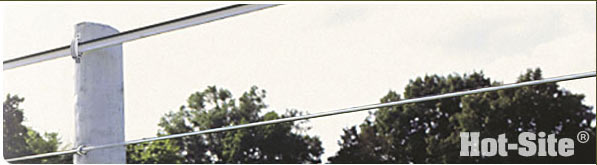 hot site electric fence rail