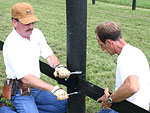 building a fence