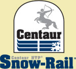 snow rail fence logo